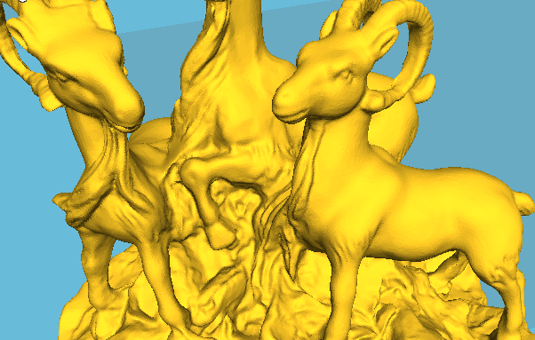 3D打印藝術(shù)品之三羊開泰 3D打印藝術(shù)品之三羊開泰
