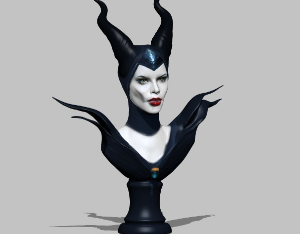 3D打印人物模型之沉睡魔咒瑪琳菲森 3D打印人物模型之沉睡魔咒瑪琳菲森
