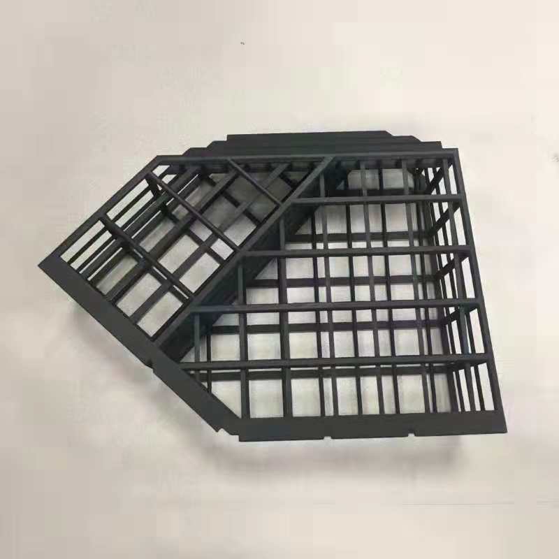黑色尼龍3D打印手板模型 黑色尼龍3D打印手板模型