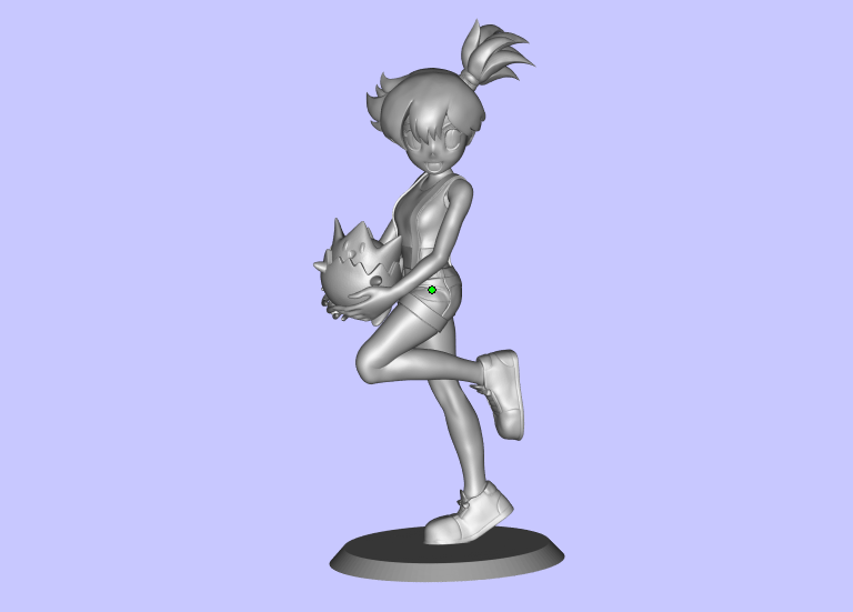 3D打印神奇寶貝小霞 3D打印神奇寶貝小霞