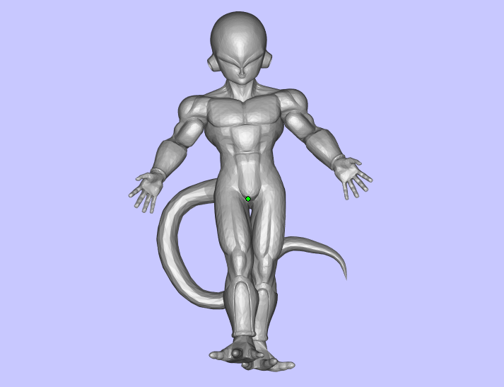 3D打印龍珠弗利薩 3D打印龍珠弗利薩