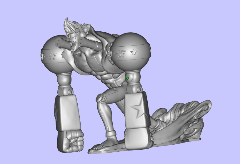 3D打印海賊王弗蘭奇 3D打印海賊王弗蘭奇