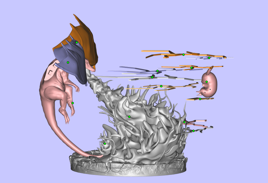 3D打印神奇寶貝 3D打印神奇寶貝