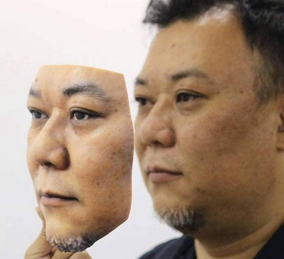 3D打印彩色人臉 3D打印彩色人臉
