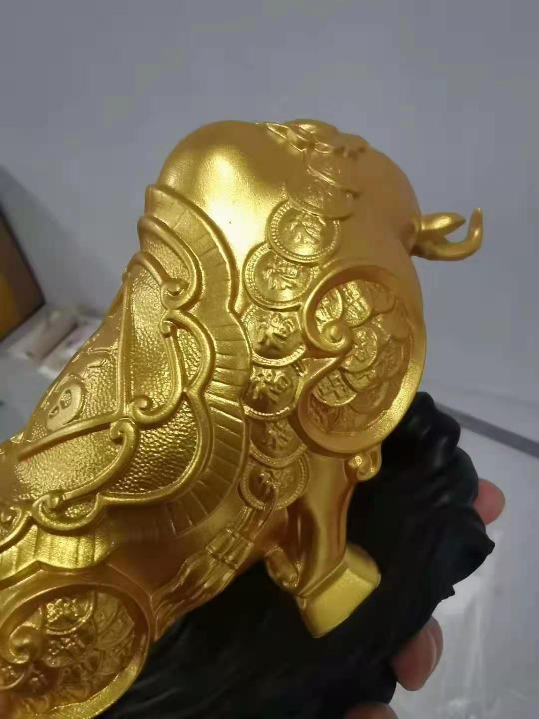 3D打印擺件噴金色 3D打印擺件噴金色