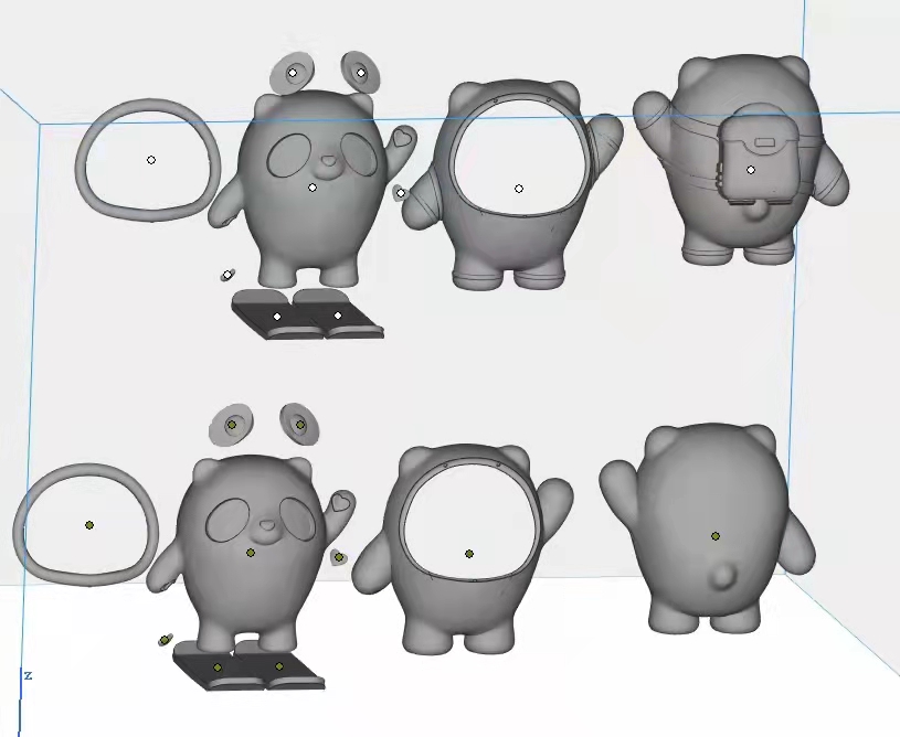 3D打印冰墩墩 3D打印冰墩墩