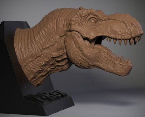3D打印藝術(shù)品之恐龍 3D打印藝術(shù)品之恐龍